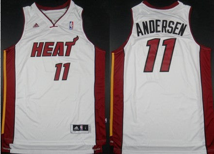 Chris Andersen Revolution Miami Heat white jersey