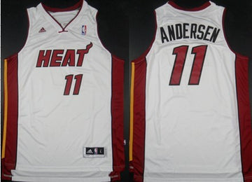 Chris Andersen Revolution Miami Heat white jersey