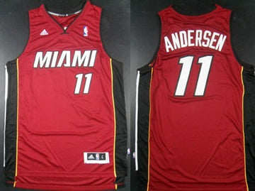 Chris Andersen Revolution Miami Heat red jersey