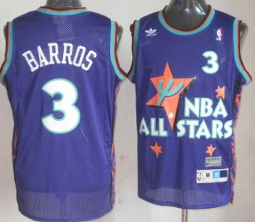 NBA All-Star purple Throwback jersey