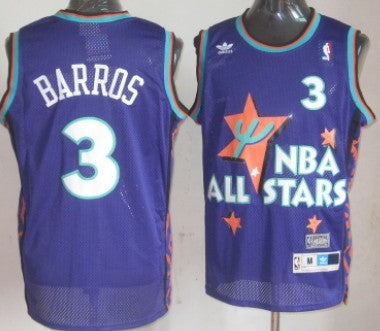 NBA All-Star purple Throwback jersey