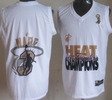 Dwyane Wade Miami Heat white Fashion jersey