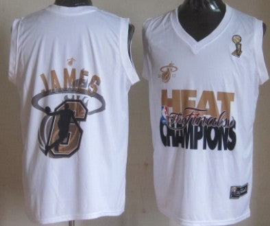 LeBron James Miami Heat white Fashion jersey