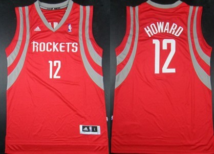 Dwight Howard Revolution Houston Rockets red jersey
