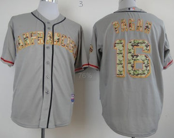 Angel Pagan San Francisco Giants gray Camo jersey