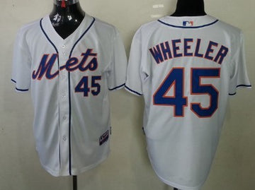 Zack Wheeler New York Mets white jersey