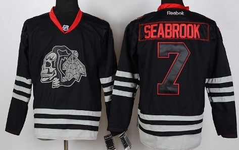 Brent Seabrook Chicago Blackhawks black jersey