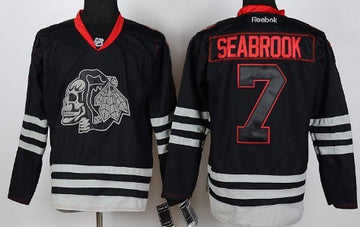 Brent Seabrook Chicago Blackhawks black jersey