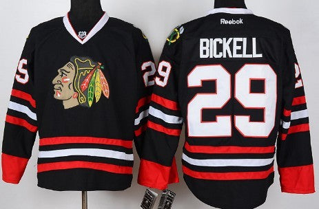 Bryan Bickell Chicago Blackhawks black jersey