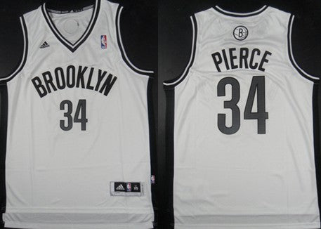 Paul Pierce Revolution Brooklyn Nets white jersey