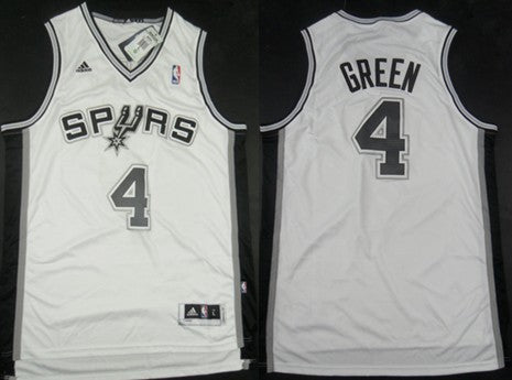 Danny Green San Antonio Spurs white jersey