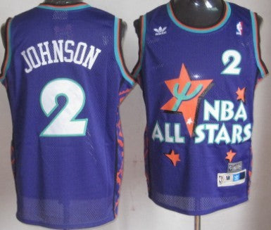 NBA All-Star purple Throwback jersey