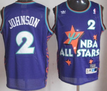 NBA All-Star purple Throwback jersey