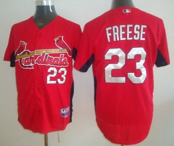David Freese St. Louis Cardinals red jersey