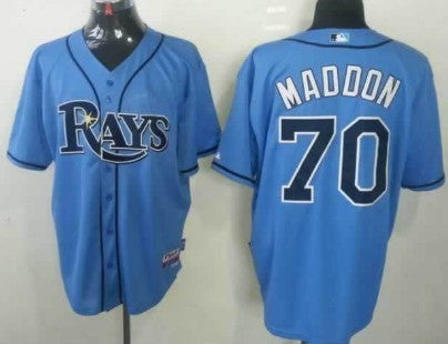 Joe Maddon Tampa Bay Rays blue jersey