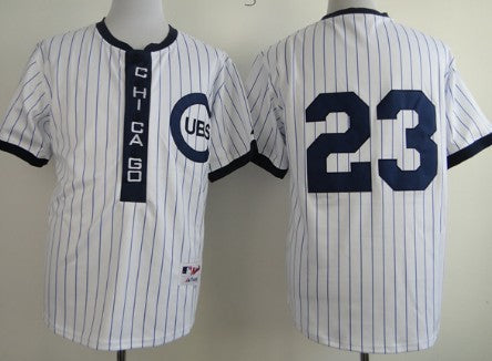 Ryne Sandberg Chicago Cubs white jersey
