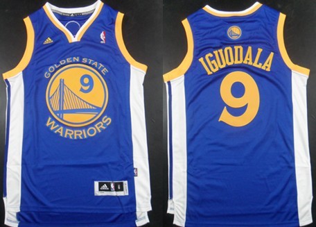 Andre Iguodala Revolution Golden State Warriors blue jersey