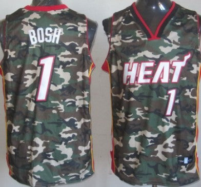 Chris Bosh Miami Heat camo Fashion jersey