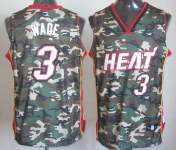 Dwyane Wade Miami Heat camo Fashion jersey