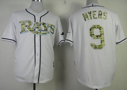 Wil Myers Tampa Bay Rays white Camo jersey
