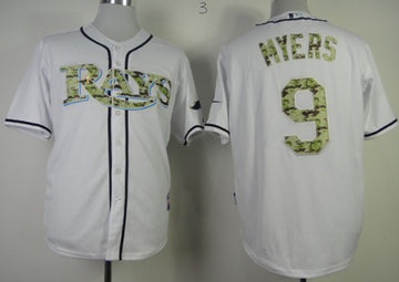 Wil Myers Tampa Bay Rays white Camo jersey