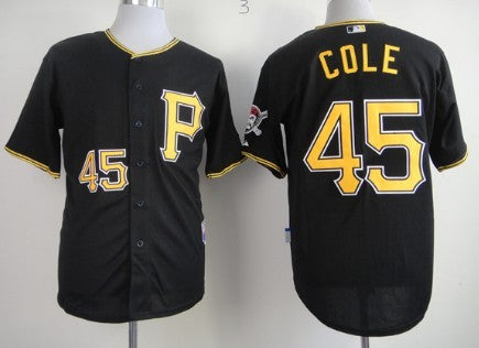 Gerrit Cole Pittsburgh Pirates black jersey