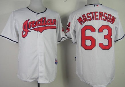 Justin Masterson Cleveland Guardians white jersey