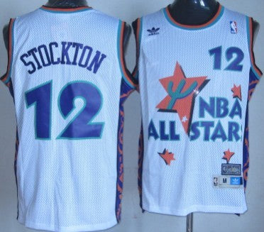 NBA All-Star white Throwback jersey