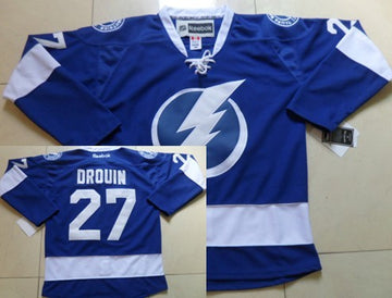 Jonathan Drouin New Tampa Bay Lightning blue jersey