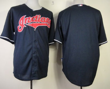 Custom Cleveland Guardians navy jersey
