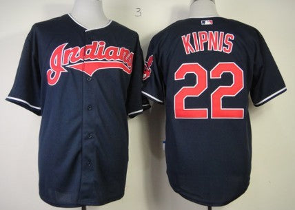 Jason Kipnis Cleveland Guardians navy jersey
