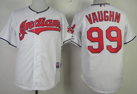 Rick Vaughn Cleveland Guardians white jersey