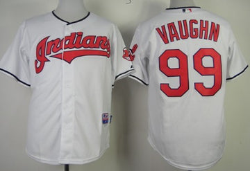Rick Vaughn Cleveland Guardians white jersey