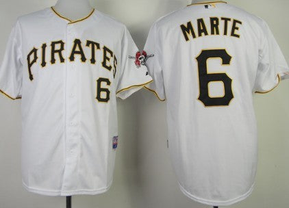 Starling Marte Pittsburgh Pirates white jersey