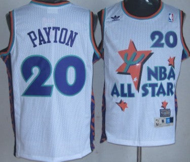 NBA All-Star white Throwback jersey