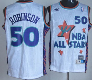 NBA All-Star white Throwback jersey