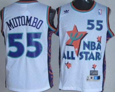 NBA All-Star white Throwback jersey