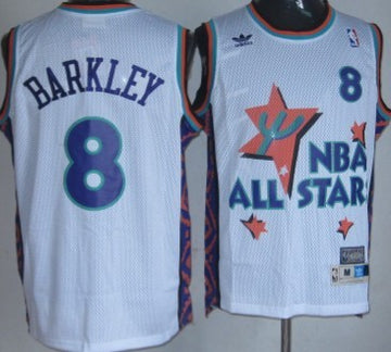 NBA All-Star white Throwback jersey