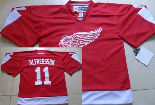 Daniel Alfredsson Detroit Red Wings red jersey
