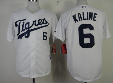 Al Kaline Detroit Tigers white jersey