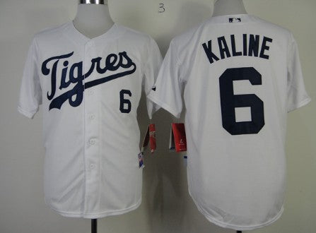 Al Kaline Detroit Tigers white jersey