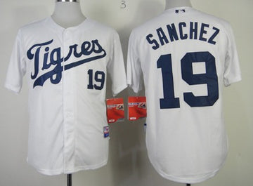 Anibal Sanchez Detroit Tigers white jersey