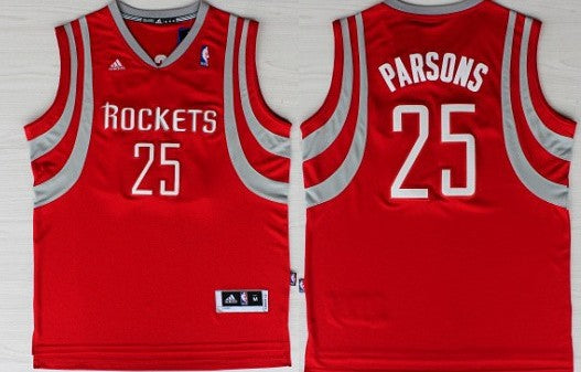 Chandler Parsons Revolution Houston Rockets red jersey