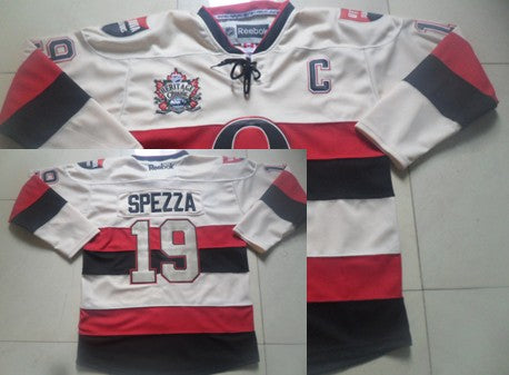 Jason Spezza Ottawa Senators cream Heritage jersey