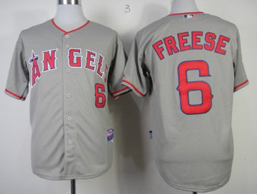LA Los Angeles Angels gray jersey
