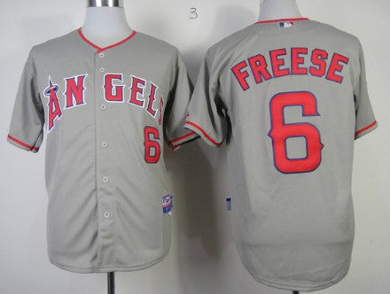 LA Los Angeles Angels gray jersey