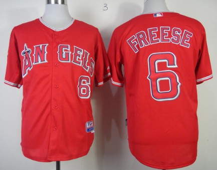 LA Los Angeles Angels red jersey