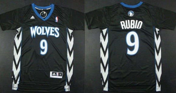 Ricky Rubio Revolution Minnesota Timberwolves black jersey