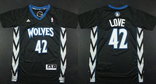 Kevin Love Revolution Minnesota Timberwolves black jersey