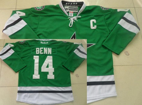 Jamie Benn Dallas Stars green jersey